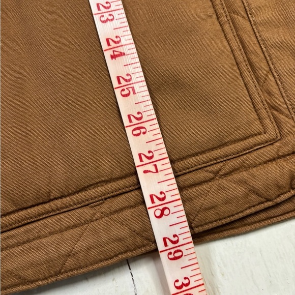 Carhartt Rugged Flex Canvas Insulated Rib Collar Vest New Size 2X 20W-22W - Picture 4 of 9